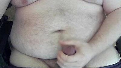 Bear Body In Sweat Pants Cock Out Getting Hard Teasing Then A Final Supprise