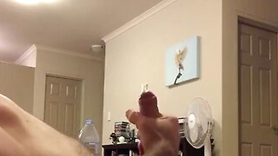 Side View With Nice Cum Ropes Jerk