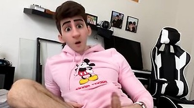 Cartoon Anime Boy Humps Pillow And Masturbates