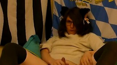 Catboy Masturbates To Pitiful