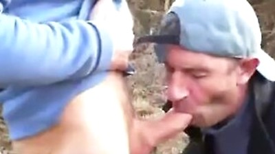 Big Cock Action In My Truck And Then In The Woods