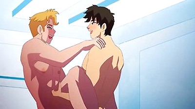 Car Toon In Suyin And Daniel, Hot Fit Dudes Suck, Ride & Breed Each Other Raw