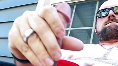 Watch Me Edge My Cock And Drip Precum. Hope I Dont Get Caught