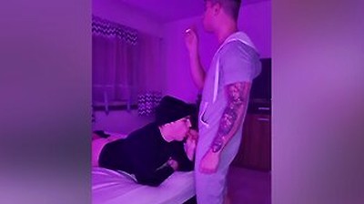 Gay Couple Smoke And Bare Fuck Session