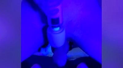 Moaning And Growling Femboy Riding Cock :3