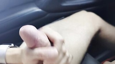 Jerking Off Members In The Car After College On The Side Of The Road Cumming Profusely