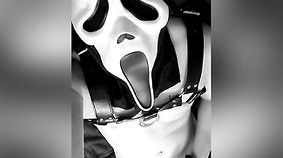 Ghost Face Jerks Off Onto Your Face