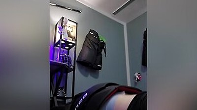 Hockey Jock Grinds & Cums In Pullup (diaper)