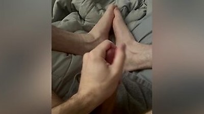 Hairy Groaning Creamy Cumshot