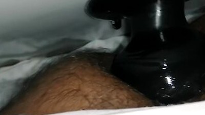 කලලග ජනග ඇදන ආතල එක පක පලගනනව Slave Wearing Ladies Underwear & Play With Huge Buttplug