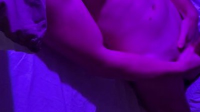 Amateur Moaning Through His First Ever Solo Masturbation Video!