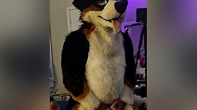 Lewdmindedlynx Helps Angrybarks Through His Rut Week Cums Inside And On His Feet Paws