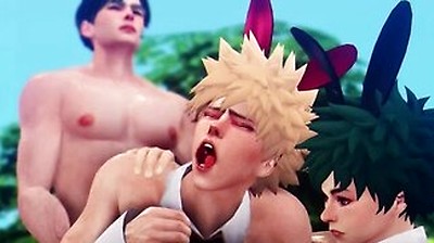 Car Toon - Heros Egg Hunt - Ida X Midoriya X Bakugo - My Hero Academia 3d Animation Parody