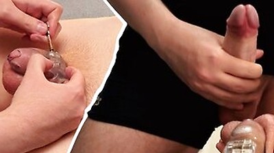 I Locked My Boyfriend In A Chastity Cage And Cum On Him