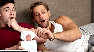 Dom King Eagerly Sucks Trevor Brookss Cock Before Giving Him A Deep Doggy Style Pounding
