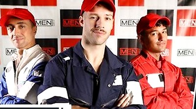 Arno Antino Joins Kenzo Alvarez And Liam Alyesto For A Full-throttle Anal Threesome