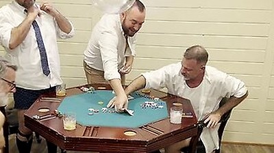 Strip Poker Party Gets Outta Hand - Orgy
