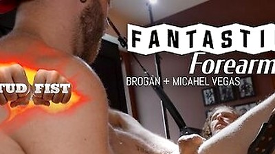 Power Bottom And Rose Bud - Brogan Fist Fucks Straight Dudes Gaping Cunt