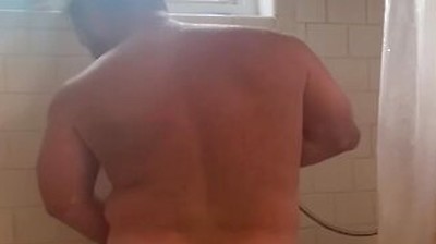 Stepdaddy Bear Takes A Shower And Gets Dressed For The Day