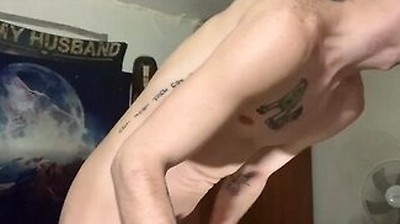 Playing With My Dick When Ramdom Grindr Hook Up Creampies My Hole
