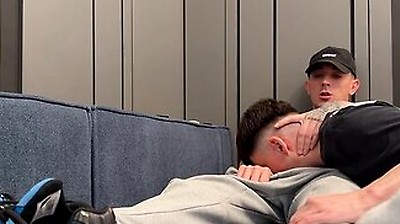 Bottom Sniffs Sweaty Socks And Gets A Creampie