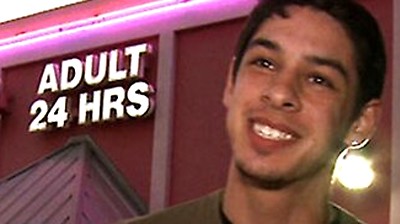 Tony Douglas Gets Surprised Pleasure From Richie Sabatini At The Glory Hole Booth