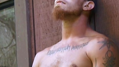 Muscle Butt Stone is Back: Hardcore Heavy Metal Singer Works, Smokes, and Busts a Sticky Big Load in Hawaii!