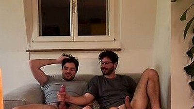 My Straight Jerk Buddy Touched My Cock For The First Time