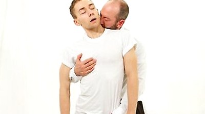 Perv Priest Muscled Madison Tests Twink Boy Adrian Duvals Submission Asshole