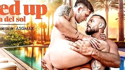 Sir Peters Massive Uncut Cock Stretches Tourist Hole On Spanish Balcony