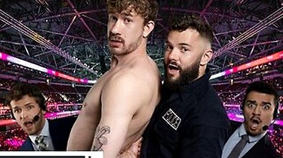 Hayden Harding Catches Streaker Evan Jordie And Gets Fucked Hard Against The Wall