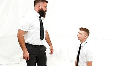 Altar Boy Jack Waters Breeds Hunk Bishop Timber Adams During Special Ritual