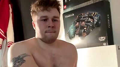 Chubby Boy Takes Massive 10 Dildo