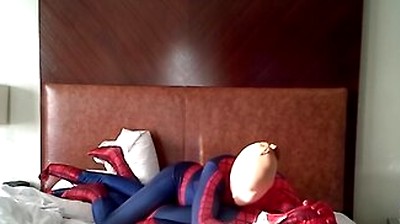 Spiderman Humped By Stocking Faced Spiderman