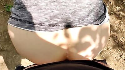Twink Fucks His Friend And Cums On His Ass In An Abandoned Place