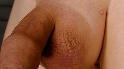 Close Up Soft Little Penis With Drooping Foreskin And Big Testicles Hands Free Show