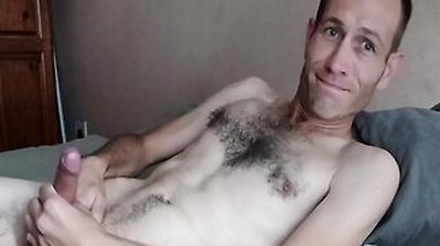 Making Himself Happy With A Solo Jerking Session