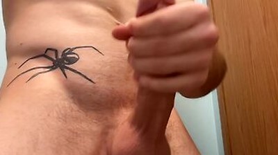 Jerking My Big Dick Watch Me Cum