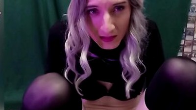 Dragon Dildo Ridegoth Sissy Takes Every Inch
