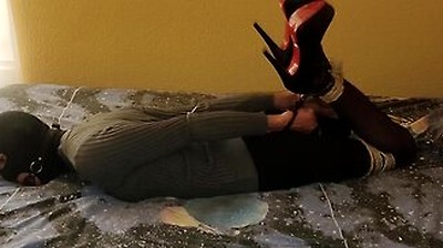 Selfbondage Hogcuffed Vibed N Orgasm Denied